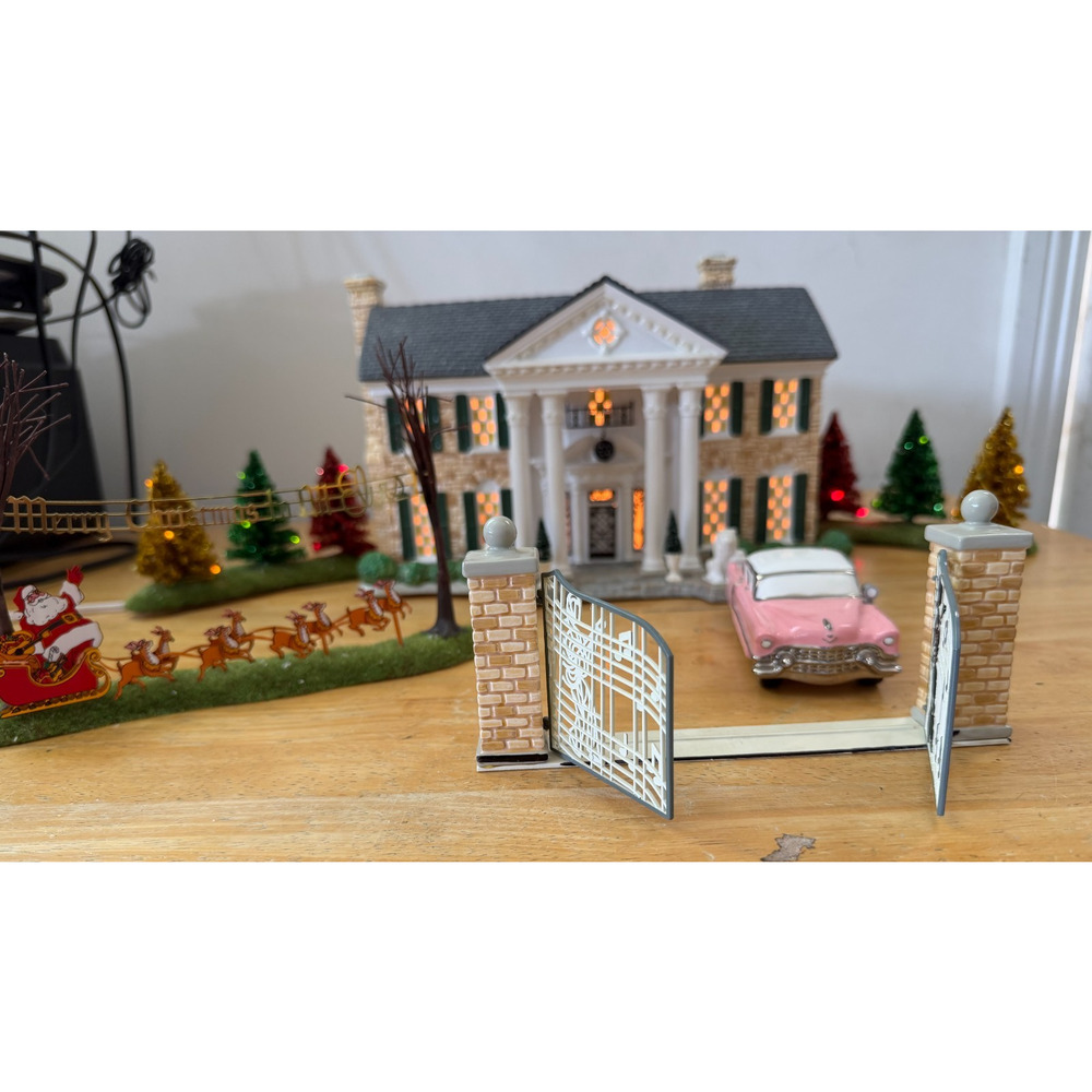 Dept 56 SPECIAL EDITION Elvis Presley Graceland Mansion Car COMPLETE In Box